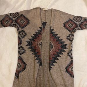 Ginger G - Aztec Print Cardigan